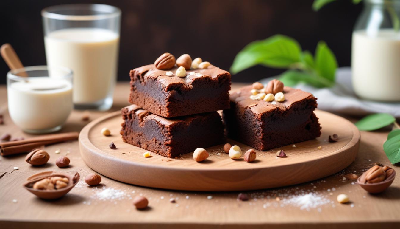 Nohut Unu ile Sütlü ve Glutensiz Brownie Tarifi