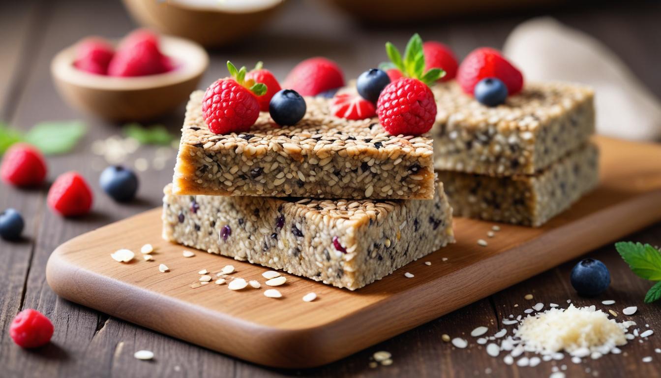 Besleyici Chia ve Kenevir Tohumlu Barlar