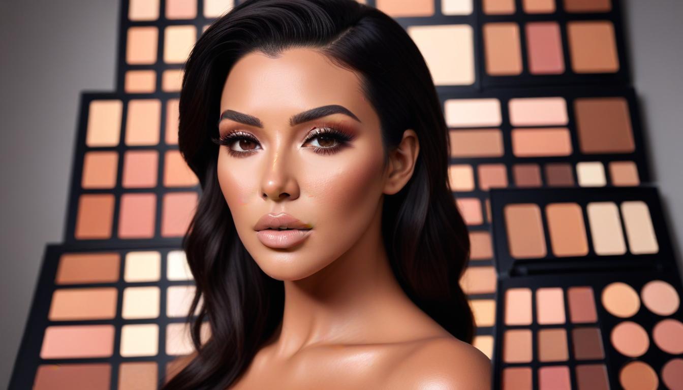 Kim Kardashian'ın Makyajda Kontür Sanatı: Adım Adım Kılavuz