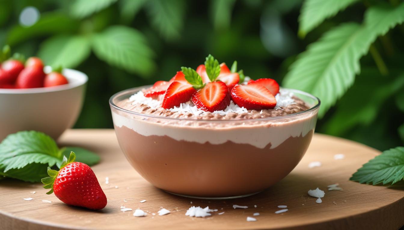 Lezzetli ve Sağlıklı Sütsüz, Glutensiz Kakao Puding